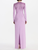 *VIRTUAL TRUNK SHOW* Oscar de la Renta Long Sleeve Cut Out Intarsia Leaves Gown