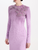 *VIRTUAL TRUNK SHOW* Oscar de la Renta Long Sleeve Cut Out Intarsia Leaves Gown