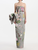 *VIRTUAL TRUNK SHOW* Oscar de la Renta Strapless Mixed Botanical Faille Draped Gown