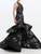 *VIRTUAL TRUNK SHOW* Oscar de la Renta Sleeveless Printed Peony Tiered Mermaid Gown