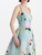 *VIRTUAL TRUNK SHOW* Oscar de la Renta Sleeveless Scoop Neck Mixed Botanical Faille Gown