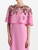 *VIRTUAL TRUNK SHOW* Oscar de la Renta Midi Sleeve Beaded Florals Embroidered Georgette Caftan