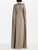 *VIRTUAL TRUNK SHOW* Oscar de la Renta Long Sleeve Cut Out Intarsia Leaves Embroidered Caftan
