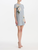 *VIRTUAL TRUNK SHOW* Oscar de la Renta Short Sleeve Beaded Chine Florals Cocktail Dress