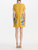 *VIRTUAL TRUNK SHOW* Oscar de la Renta Short Sleeve Beaded Florals Embroidered Cocktail Dress
