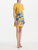 *VIRTUAL TRUNK SHOW* Oscar de la Renta Short Sleeve Beaded Florals Embroidered Cocktail Dress