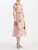 *VIRTUAL TRUNK SHOW* Oscar de la Renta Long Sleeve Collared Mixed Botanical Cotton Dress