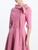 *VIRTUAL TRUNK SHOW* Oscar de la Renta 3/4 Sleeve Neck Tie Detail Wool Day Dress