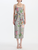 *VIRTUAL TRUNK SHOW* Oscar de la Renta Sleeveless All Over Mixed Botanical Day Dress