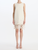 *VIRTUAL TRUNK SHOW* Oscar de la Renta Sleeveless Leaf Embroidered Tweed Day Dress