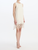 *VIRTUAL TRUNK SHOW* Oscar de la Renta Sleeveless Leaf Embroidered Tweed Day Dress