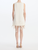 *VIRTUAL TRUNK SHOW* Oscar de la Renta Sleeveless Leaf Embroidered Tweed Day Dress