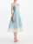 *VIRTUAL TRUNK SHOW* Oscar de la Renta Sleeveless Scoop Neck Peony Faille Day Dress