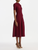 *VIRTUAL TRUNK SHOW* Oscar de la Renta Short Sleeve Tie Neck Knit Dress