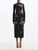 *VIRTUAL TRUNK SHOW* Oscar de la Renta Silvery Bead Embroidered Knit Dress