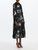 *VIRTUAL TRUNK SHOW* Oscar de la Renta Long Sleeve Collared Peony Cotton Raso Day Dress