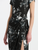 *VIRTUAL TRUNK SHOW* Oscar de la Renta Short Sleeve Draped Waist Peony Milano Jersey Dress