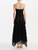 *VIRTUAL TRUNK SHOW* Oscar de la Renta Strapless Leafy Fringe Botanical 3d Guipure Dress