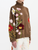 *VIRTUAL TRUNK SHOW* Oscar de la Renta Large Scale Floral Hand Knit Intarsia Pull