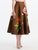 *VIRTUAL TRUNK SHOW* Oscar de la Renta Mixed Botanical Print Circle Skirt