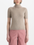 *VIRTUAL TRUNK SHOW* Oscar de la Renta Fold Over Turtle Neck Short Sleeve Pull
