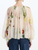 *VIRTUAL TRUNK SHOW* Oscar de la Renta Long Sleeve Mixed Botanical Silk Chiffon Blouse