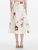 *VIRTUAL TRUNK SHOW* Oscar de la Renta Faded Mixed Botanical Cotton Denim Skirt