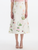 *VIRTUAL TRUNK SHOW* Oscar de la Renta Faded Mixed Botanical Cotton Denim Skirt