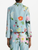 *VIRTUAL TRUNK SHOW* Oscar de la Renta Long Sleeve Mixed Botanical Silk Twill Blouse