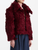 *VIRTUAL TRUNK SHOW* Oscar de la Renta Long Sleeve Furry Feathers Jacket