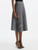 *VIRTUAL TRUNK SHOW* Oscar de la Renta Long Silver Bead Embroidered Knit Skirt