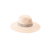 Eugenia Kim Emmanuelle Vented Hemp Packable Fedora in Natural