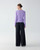 Carolina Herrera Crewneck Cardigan in Violeta, Size X-Large