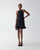Carolina Herrera Ruffle Hem Mini Dress in Black, Size 6