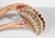 Judith Leiber Couture Origami Fan Scallop Gold