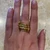 Spinelli Kilcollin 18K Yellow Gold Aries Custom 4 Link Ring, Size 7