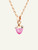 Tamara Comolli 18K Rose Gold Mikado Bouquet Rose Tourmaline Pendant, Large