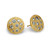 .925SUNEERA 14K Yellow Gold Carmen Stud Earrings