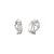 Buccellati Macri Classica 18K White Gold Diamond Hoop Earrings