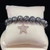 Sydney Evan 14K Gold & Large Pave Star Charm on Mystic Labradorite Faceted Bead Bracelet