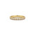 Jade Trau 18K Yellow Gold Medium Pave Eternity Band 2.0, Size 6.5