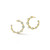 Jade Trau 18K Yellow Gold Large Kismet Diamond Hoops