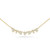 Jade Trau 18K Yellow Gold Posey Necklace, 18"