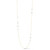 Jade Trau Posey Two-Tone Three Station Necklace, 36"