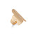 Sidney Garber 18K Yellow Gold Arcadia Gold and Diamond Ring, Size 8