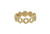 Armenta 18K Yellow Gold Scroll Diamond Stack Ring, Size 7