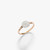 Pomellato Sabbia 18K Rose Gold Diamond Small Ring, Size 52
