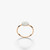Pomellato Sabbia 18K Rose Gold Diamond Small Ring, Size 52