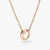 Pomellato Together 18K Rose Gold Necklace with Pendant, 44cm