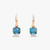 Pomellato Nudo Mini 18K Rose Gold London Blue Topaz Earrings